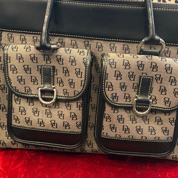 Dooney & Bourke Black and Gray Satchel - Picture 2 of 12